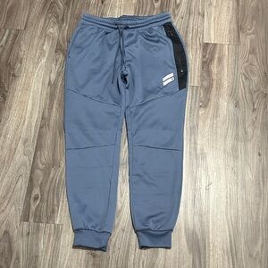 Hurley Blue Joggers with Black Accents